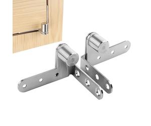 Cerniere in acciaio inossidabile - Ferramenta per porte nascoste, perno di sicurezza in legno | di posizionamento 'ingresso segreto in due pezzi per l'armadio della libreria del negozio de