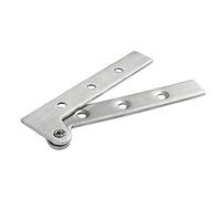 Cerniere in acciaio inossidabile per porta a bocca di pollo cerniera superiore inferiore per mobili per armadi da finestra S/L/XL resistenti