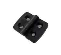 Cerniere in acciaio inox, 10 pezzi di piccole cerniere nere in plastica mini porta cuscinetto scatola distribuzione 'armadio industriale cerniera smorzamento regolabile(30x40)