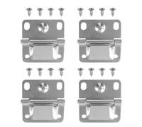 Cerniere in acciaio inox per refrigeratori da campeggio, 5,8 x 5,1 cm, con viti, progettate per refrigeratori Coleman e scatole isolate simili