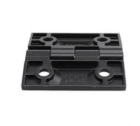 Cerniere in metallo in lega di zinco per il fissaggio di porte, armadi, scatole e paraschiena, progettate per resistere e durare a lungo (60 x 60 mm, 2 pezzi)