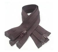 Cerniere in nylon a spirale, cursori per cerniere, Cerniere 5 pezzi Cerniera aperta 20 cm-60 cm Adatto for il processo di cucitura degli indumenti(Coffee,35CM-5PCS)