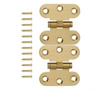 Cerniere in ottone per armadietti, 2 cerniere vintage a farfalla da 6,3 cm per mini portagioie e mobili antichi decorativi per porte (6,3 cm)