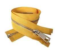 Cerniere invisibili, cerniere aperte, cerniere chiuse, cerniere in metallo, cerniere in metallo dorato con chiusura automatica colorate da 5 pollici, fai da te, artigianali(Gray,Length 30cm)