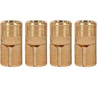 Cerniere invisibili Nascosto In Ottone Nascosto Nascosto Cerniera Barile Dissimulata Armadio Hiddens Invisibile 10/12/14/16mm 4pcs/Pack(10mm)