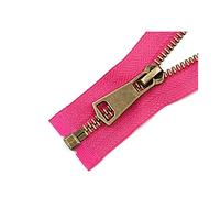 Cerniere invisibili Taglia 5 Cerniere in metallo con estremità aperta Chiusura automatica multicolore 10-80 cm for cucito fai-da-te(Rose,80cm)