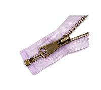Cerniere invisibili Taglia 5 Cerniere in metallo con estremità aperta Chiusura automatica multicolore 10-80 cm for cucito fai-da-te(Purple,50cm)