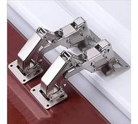 Cerniere nascoste a 175 gradi Cerniere per armadi senza cornice Supporto regolabile idraulicamente Chiusura ammortizzata, copertura completa