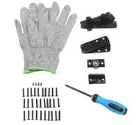 Cerniere nascoste per soluzioni creative per porte, tra cui ingressi girevoli per librerie e punti interni discreti utilizzando acciaio inossidabile