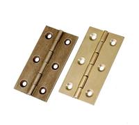 Cerniere Per Ante Cucina 10pcs/bag Solid Brass Hinges Vintage Furniture Hardware Door And Window Cabinet Box Concealed Hinge Cabinet Hardware With Matching Screws