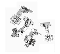 Cerniere Per Ante Cucina Cerniera da 45/90 gradi con ammortizzatore idraulico for porta ad angolo Cerniere a chiusura ammortizzata for armadio Armadio Guardaroba Porta angolare pieghevole(45 Degree)