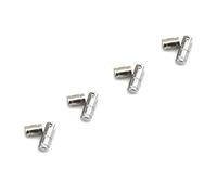 Cerniere per Ante Cucina Cerniere a botte in rame cilindriche nascoste for armadietti invisibili in ottone for portagioie Ferramenta for mobili(2-3.5x13mm)