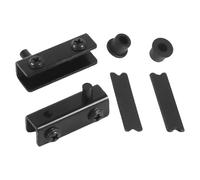 Cerniere per ante in vetro con montaggio nascosto, resistenti alla corrosione, cerniere sicure per mobili e accessori