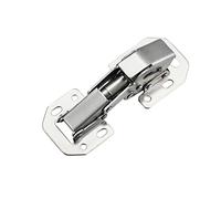Cerniere per armadi a chiusura ammortizzata, Cerniere for armadi, cerniere idrauliche for porte 'armadio non forate da 90 gradi, accessori hardware for mobili con chiusura ammortizzata viti(5 Inch)