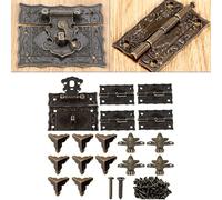 Cerniere per armadi con viti in lega di zinco 17 pezzi/set cerniere per armadi f