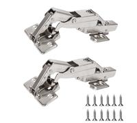 Cerniere per armadietti da cucina (1 paio, 2 pezzi) cerniere a 165 gradi per Lazy Susan/angolo/porta nascosta/porta pieghevole