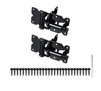 Cerniere Per Cancelli - Cerniera Per Recinzione In PVC 21x14x10,7 Cm | Cerniere Per Cancelli Da Giardino | Cerniera Regolabile In Acciaio Inossidabile Con Chiusura Automatica, Strumento Di Installazio