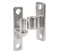 Cerniere per cancelli in acciaio inossidabile 304 Cerniera per recinzione resistente Cerniera per porta da giardino Hardware per porte esterne Cerniera per cancelli in metallo Raccordi per cancelli