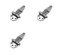 Cerniere per fornello a vapore in acciaio inossidabile Hardware argento Cerniera per porta del forno Lunghezza 146 mm Forno di stoccaggio frigorifero industriale resistente per armadi