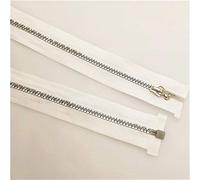 cerniere per il cucito， Chiusura con cerniera in metallo, chiusure con cerniera Cerniere a spirale Taglia asole Strumenti for cucire, cerniere 1 pezzo, 5#(Wit)