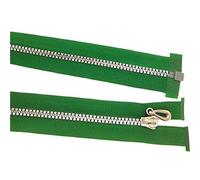 cerniere per il cucito， Chiusura con cerniera in metallo, chiusure con cerniera Cerniere a spirale Taglia asole Strumenti for cucire, cerniere 1 pezzo, 5#(Light green)