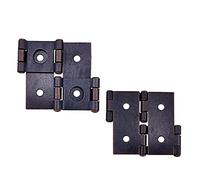 cerniere per legno, cerniere per porte， Cerniere 10Pcs Cerniera for schermo antico Cerniera for schermo a 360 gradi Doppio albero Doppia apertura Doppia cerniera girevole Diventa verde e antico arbitr