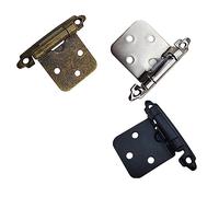 Cerniere per mobili, Cerniera for porta dell'armadio a chiusura automatica 7x4x3 cm for armadio for mobili in bronzo antico for scatola in legno vintage 1 pz(Black)