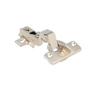 Cerniere per Mobili, Cucina e Armadi, Cerniera con Apertura 110° Ø 35mm - Collo Alto - Set 1 Pezzo Con Viti, Cerniera Battuta Interna