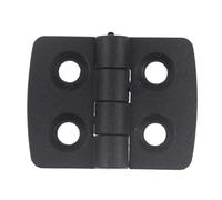 Cerniere per mobili sovrapposte Cerniere per porte 1 pz cerniere piccole in plastica nera mini porta cuscinetto cerniera for armadio colore nero(40x30mm)