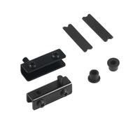 Cerniere per mobili sovrapposte Cerniere per porte 2 pezzi cerniera girevole in vetro asse di rotazione porta armadietto del vino acciaio inox cerniere rotanti morsetto clip albero ferramenta for mobi
