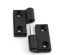 Cerniere per mobili sovrapposte Cerniere per porte 4 pezzi cerniera for porta in plastica testa di accoppiamento nylon pannello divisorio cerniere staccabili del bagno pubblico(Right)
