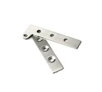 Cerniere per mobili sovrapposte Cerniere per porte Cerniera a sette ante con perno nascosto for porta offset in acciaio inossidabile, rotazione a 360 gradi(22mm x 64mm-2pcs)