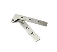 Cerniere per mobili sovrapposte Cerniere per porte Cerniera a sette ante con perno nascosto for porta offset in acciaio inossidabile, rotazione a 360 gradi(33mm x 100mm 5mm-1pcs)