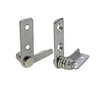 Cerniere per mobili sovrapposte Cerniere per porte Cerniera ammortizzante in acciaio inossidabile con coppia regolabile, arresto ovunque, perno e supporto di posizionamento for porte(DTB Left-Right-0.