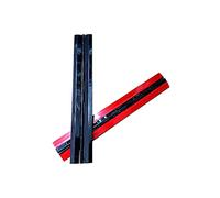 Cerniere per pianoforte, in acrilico, nero, per acquario, cerniera in plastica, 300 mm, installazione autoadesiva, confezione da 2 pezzi