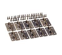 Cerniere Per Porta 10 Pz/Lotto Cerniere 30Mm * 21Mm Bronzo Antico 4 Fori Mobili Decorativi Hardware Cassetto Porta Gioielli Scatola Di Legno Armadio Armadio
