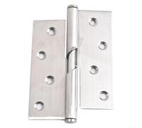 Cerniere per porta a sinistra e a destra, in acciaio inossidabile, con cuscinetti silenziosi per movimenti fluidi (10,2 cm di sollevamento a destra)