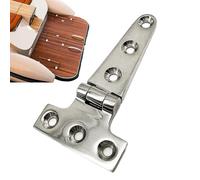Cerniere per porta della barca, 0,5 cm, in acciaio inossidabile, di grado marittimo, resistente, per portelli di barche, yacht, mobili, cassette degli attrezzi e progetti di lavorazione del legno
