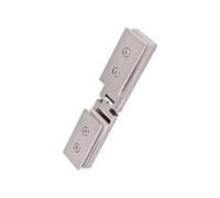 Cerniere per porta in vetro, cerniera per porta della doccia, in acciaio inossidabile 304, per porte a battente da 6 mm-12 mm, 180 gradi lucidate (fori per le viti visibili)