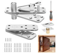 Cerniere per porta nascosta, in acciaio inox, resistente, per porte in legno, librerie e porte segrete