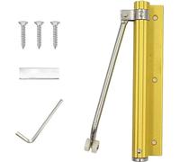 cerniere per porte a chiusura automatica, Chiudiporta automatico idraulico a molla in alluminio con cerniera regolabile Cerniere multicolore 180x35mm 1 pz