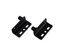 Cerniere per porte Alloy hinge, black, 40x18x9mm, suitable for glass cabinet doors, 2 pieces*2 sets