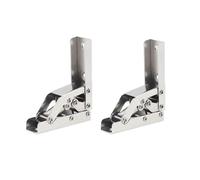 Cerniere per porte con cuscinetti a sfera Cerniere 2/4 Pezzi Di Cernier Pieghevoli Autobloccanti, Staffa For Accessori Mobili Piegati(2PCS)