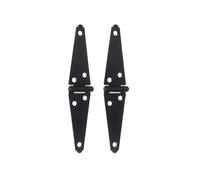 Cerniere per porte con cuscinetti a sfera Cerniere 2 Pezzi Cerniera Nera Resistente In Ferro For Cinghia Mobili E Armadi Porte Legno(Length 196mm)