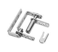 Cerniere per porte da bar, confezione da 2, cerniere per porte a battente in acciaio inossidabile 304, chiusura automatica, per porte a battente-M