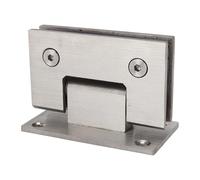 Cerniere per porte doccia in vetro, cerniera per armadietti per carichi pesanti da 90 gradi da parete a vetro Parte di ricambio hardware per cancelli da bagno in acciaio