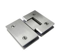 Cerniere per porte doccia in vetro, Cerniera pivotante in acciaio inox 201, cerniere for porte doccia in vetro, morsetti for in, clip for da bagno, hardware YUMORE, set di 30 pezzi/lotto