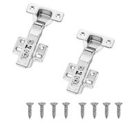 Cerniere per porte doccia in vetro Glass door hinge, 25 mm, set of 2, hydraulic hinge with screws(Full cover)