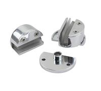 Cerniere per porte doccia in vetro Glass door hinge 360-degree rotating axis, set of 2