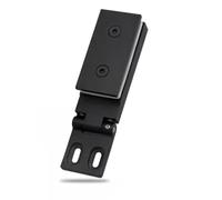 Cerniere per porte doccia in vetro Glass Door Hinge Pivot Hinge Stainless Steel Suitable for 8-12mm Glass 90 Degree Opening(Black)
